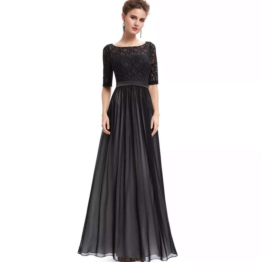NWT Beautiful black formal dress by EverPretty